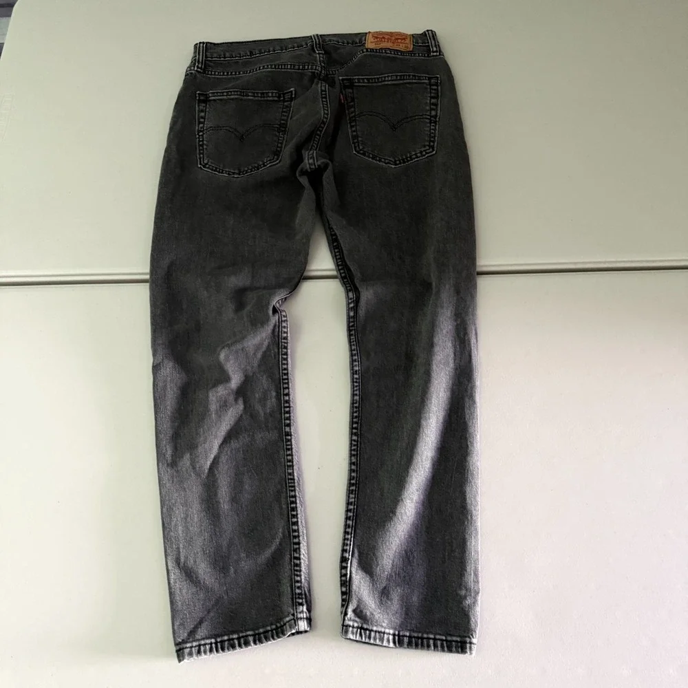 Levi's Jeans Men 33x30 Black 512‎ Slim Taper Fit Denim Classic Casual Everyday